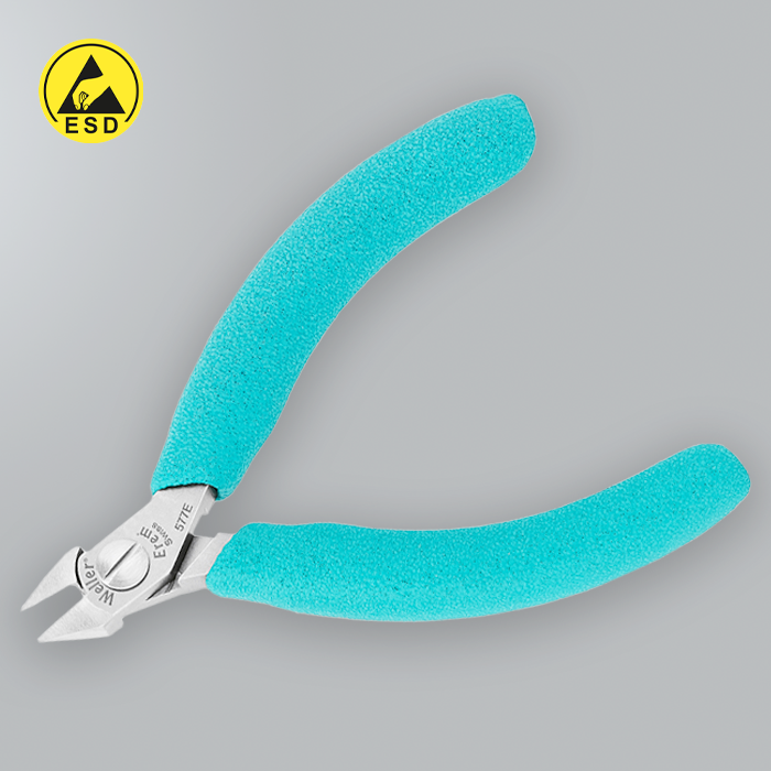 Erem 577E - Tapered Head Side Cutter - Flush ESD (E-577E) Erem 577E - Tapered Head Side Cutter - Flush ESD (E-577E)
